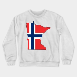 Minnesota Norwegian Herritage Crewneck Sweatshirt